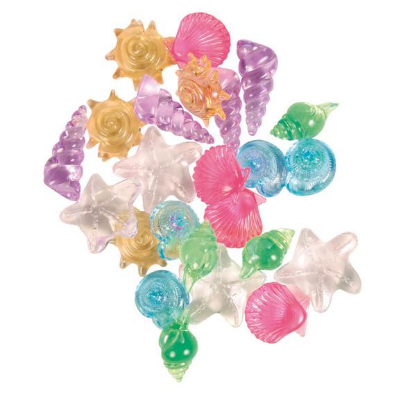 Ракушки для аквариума Trixie разноцветные 24 шт.